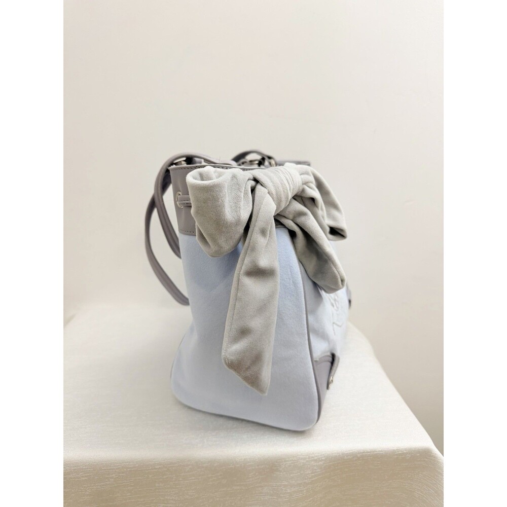 Juicy Couture Classic Scottie Dogs Daydreamer Tote Blue Star NWT - Picture 4 of 8